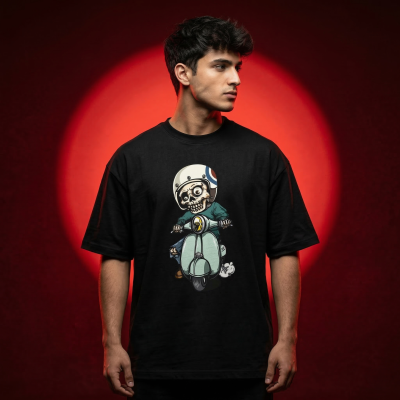 Men's Stylish Premium Drop Shoulder - Black